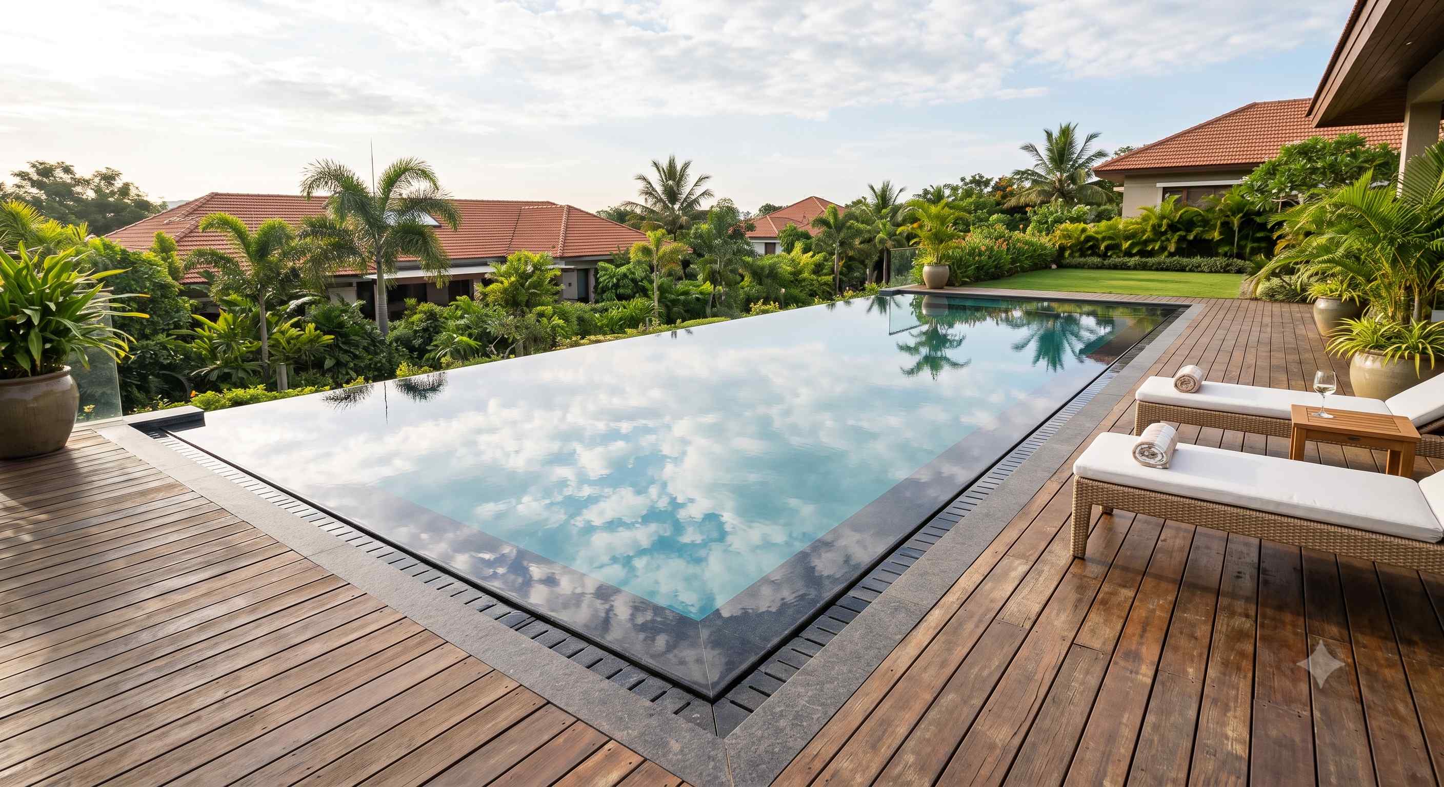 Aqualus Overflow Pools for Private Homes in Hyderabad project